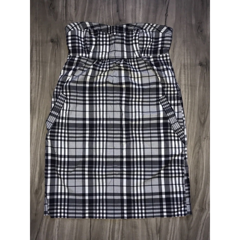 NWT AMERICAN EAGLE SWEETHEART PLAID DRESS 8